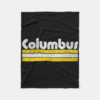 Cobertor De Velo Columbus Futebol Cidade Vintage 
