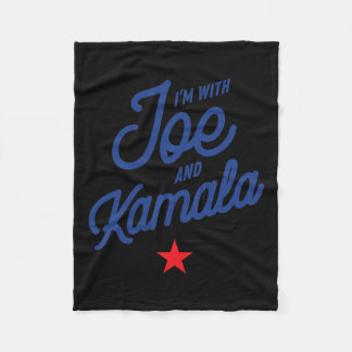 Cobertor De Velo Com Joe E Kamala Biden Harris 2020 46