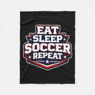 Cobertor De Velo Coma Sonho Futebol Repita Divertido Jogador de Fut