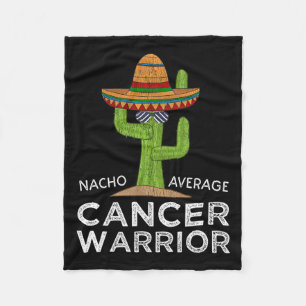 Cobertor De Velo Combate ao cancer Suporta Warri Engraçado de Comba