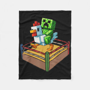 Cobertor De Velo Combater Videos games de frango Camisa Meninos Eng