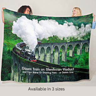 Cobertor De Velo Comboio a vapor em Glenfinnan Viaduct - Adicionar