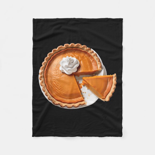 Cobertor De Velo Comida De Conforto De Natal E Ação De Graças (Frente)