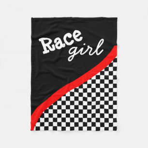 Cobertor De Velo Competindo velo Checkered Blanet da bandeira