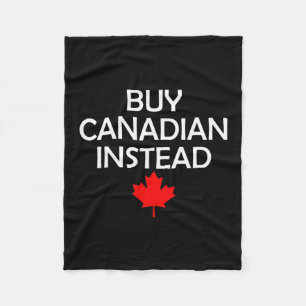 Cobertor De Velo Compre Canadense Em vez de Tarifas Anti Trump Apoi
