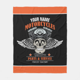 Cobertor De Velo Compro de Motociclos Personalizados do Crânio Voad