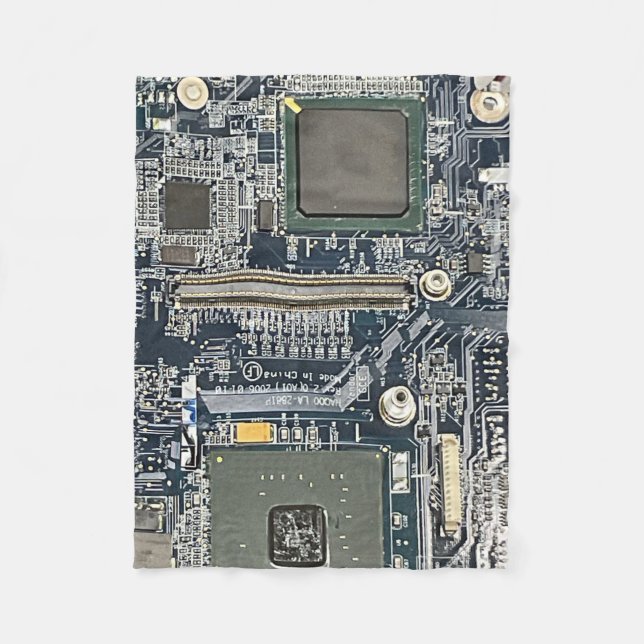 Cobertor De Velo Computer Circuit Board Blanket  (Frente)