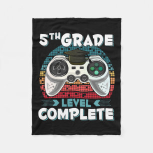 Cobertor De Velo Concluinte do Nível Escolar Gamer Formatura da 5ª