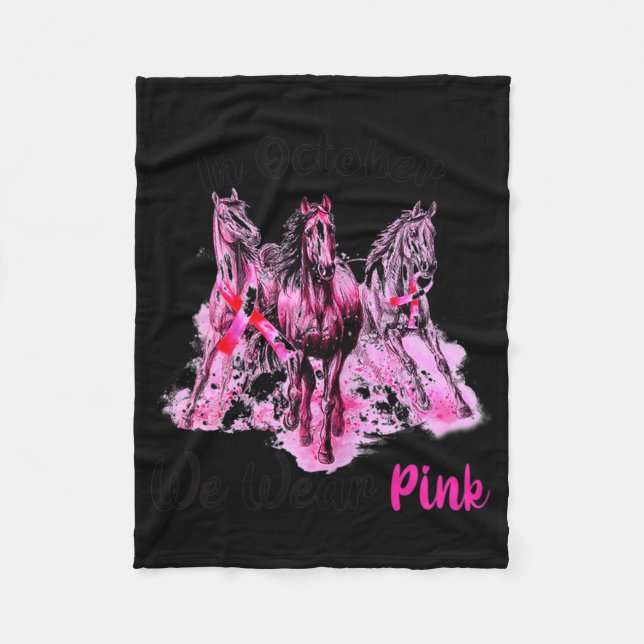 Cobertor De Velo Conhecimento das mulheres em outubro Nós Vestimos  (Frente)