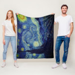 Cobertor De Velo Conjunto de Lençóis Noite Estrelada de Van Gogh<br><div class="desc">A obra de arte "A Noite Estrelada" de Vincent Van Gogh está presente neste Cobertor de Fleece. Um céu noturno tão vivo com redemoinhos suntuosos! **Confira produtos relacionados com este design em nossa loja e descubra mais opções incríveis com esta imagem maravilhosa: https://www.zazzle.com/collections/arty_gifts_for_the_van_gogh_fan_in_your_life-119079521028472120?rf=238919973384052768</div>