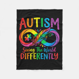 Cobertor De Velo Consciência autismo vendo o mundo de forma diferen