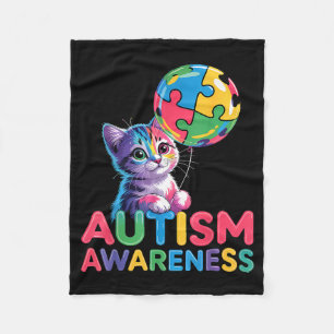 Cobertor De Velo Consciência do autismo autista 