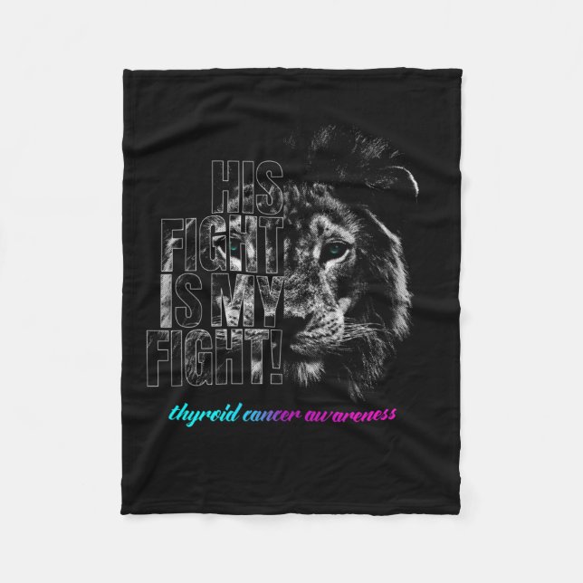 Cobertor De Velo Consciência do cancer1 (Frente)