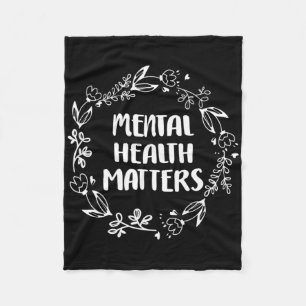 Cobertor De Velo Conscientização sobre Problemas de Saúde Mental Pr