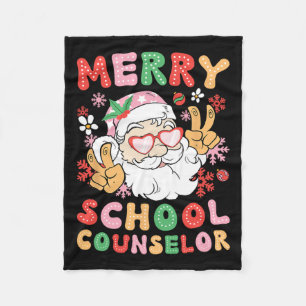 Cobertor De Velo Conselheiro da Escola de felizes de Natal