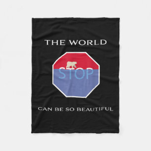 Cobertor De Velo Conservação da Natureza da Terra Belíssima Meio Am
