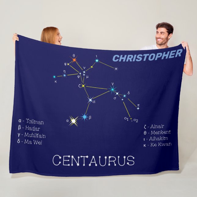 Cobertor De Velo Constelação do Hemisfério Sul Centauro (In Situ)