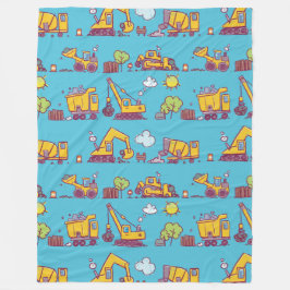 Cobertor De Velo Construção de diversão infantil e veículos