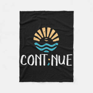 Cobertor De Velo Cont;nue - Presente de Consciência Mental de Saúde
