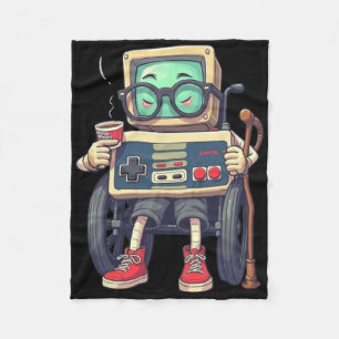 Cobertor De Velo Controlador de Jogo de Vídeo Retro dos Anos 80 e 9