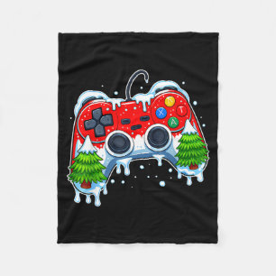 Cobertor De Velo Controlador de Video Game Chapéu de Natal do Papai