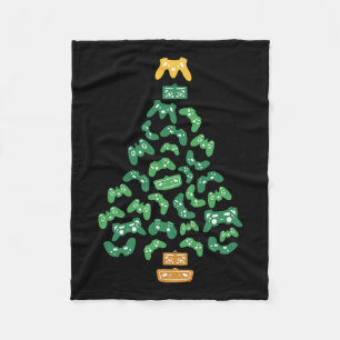 Cobertor De Velo Controladora Árvore Natal Pajama Legal Jogos Xmas