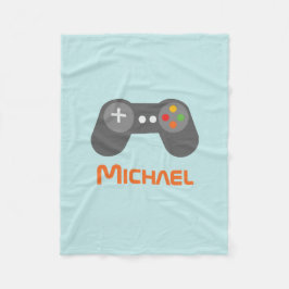 Cobertor De Velo Controladora de Jogo Azul Claro