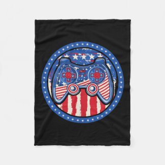 Cobertor De Velo Controle de Video Game Bandeira Americana Rapazes 