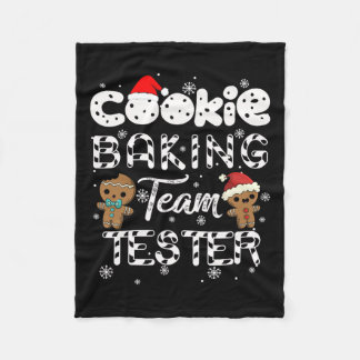 Cobertor De Velo Cookie Baking Team Tester Gingerpão Natal