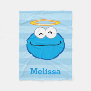 Cobertor De Velo Cookie Smiling Face com Halo Adicione seu nome