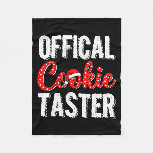 Cobertor De Velo Cookie Taster Cookie Christmas Matching Couple  (Frente)