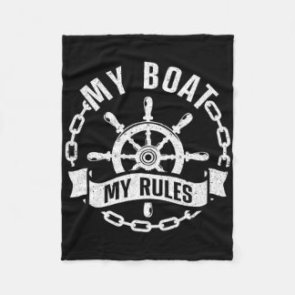 Cobertor De Velo Cool Boat Captain Design For Men Women Boat Captai