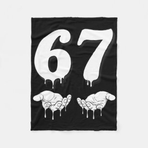 Cobertor De Velo Cool Six Seven 6 7 Meme Gen Alpha Gíria Fantasia M
