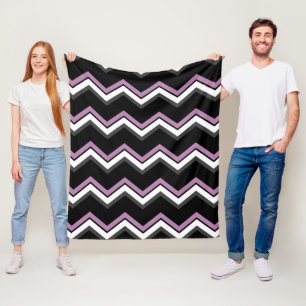 Cobertor De Velo Cor-de-rosa, preta, cinza e fêmur branco