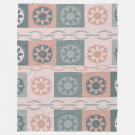 Cobertor De Velo Cor de terra quente