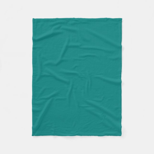 Cobertor De Velo Cor do Teal Tastefulamente Sofisticada (Frente)