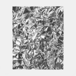 Cobertor De Velo Cor prateada do Design de folha de alumínio