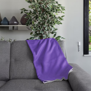 Cobertor De Velo Cor Sólido Personalizada