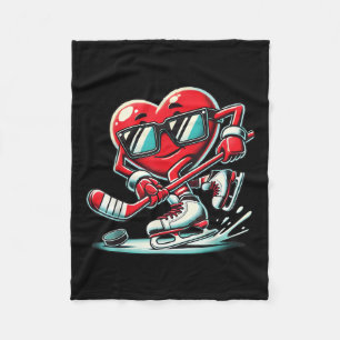 Cobertor De Velo Coração Bonito Jogando Dias de os namorados De Hóq