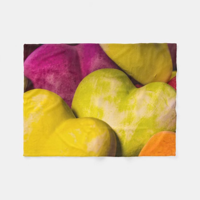 Cobertor De Velo Coração, coração doce... (Frente (Horizontal))