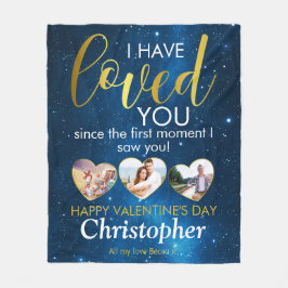 Cobertor De Velo Coração de Colagem de Fotos Romântica do dia de os