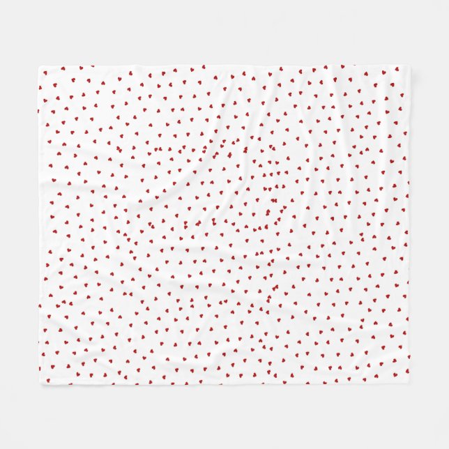 Cobertor De Velo coração pequeno (Frente (Horizontal))