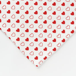 Cobertor De Velo Corações