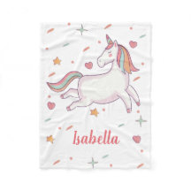 Corações e Estrelas de Unicórnio Bonitos Personali