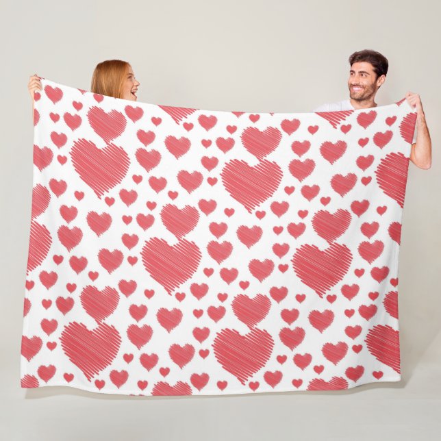 Cobertor De Velo Corações Escritíveis (In Situ)