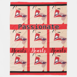 Cobertor De Velo Corações Passivos