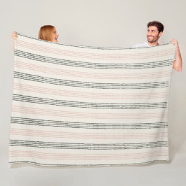 Cobertor De Velo Coral Peach Modern Minimalista Strike Boho