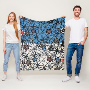 Cobertor De Velo Corante Japonês Okinawan (Bingata)