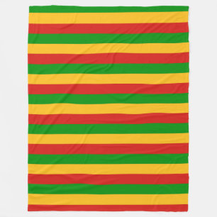 Cobertor De Velo CORES DA BANDEIRA DE RASTAFARI + suas ideias