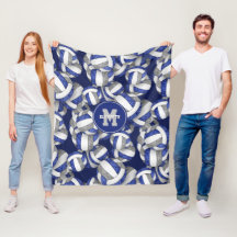 cores da equipe de vôlei da cinza azul-cinza